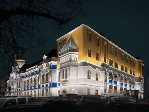 Об особенностях архитектурного освещения фасадов