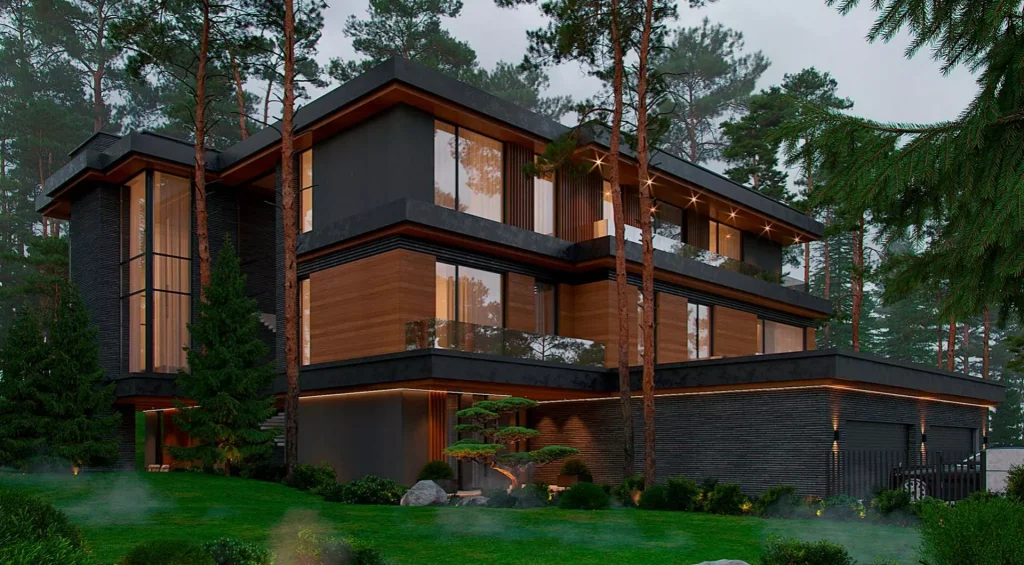 Проектирование загородных домов как искусство